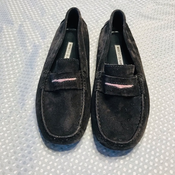 Manolo blahnik Suede Driver
Loafer Gray/Pink - Picture 9 of 14
